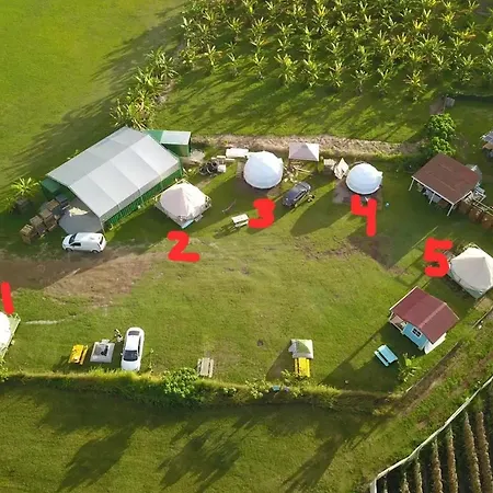 Spacious Dome Tent Glamping Camping Laie North Shore Oahu Exterior photo