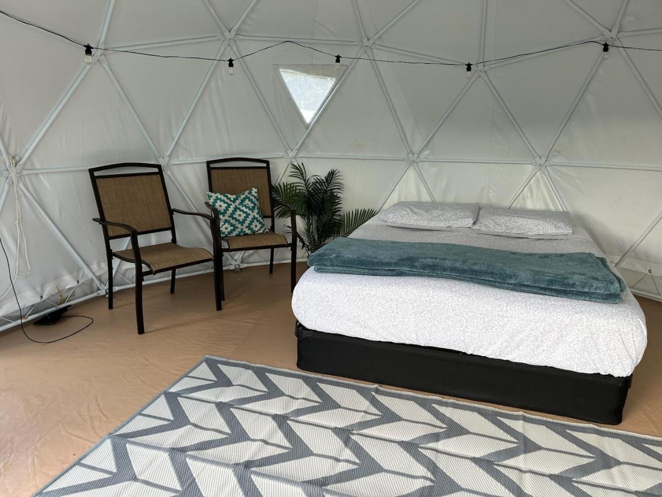 Luxuszelt Spacious Dome Tent Glamping North Shore Oahu Laie