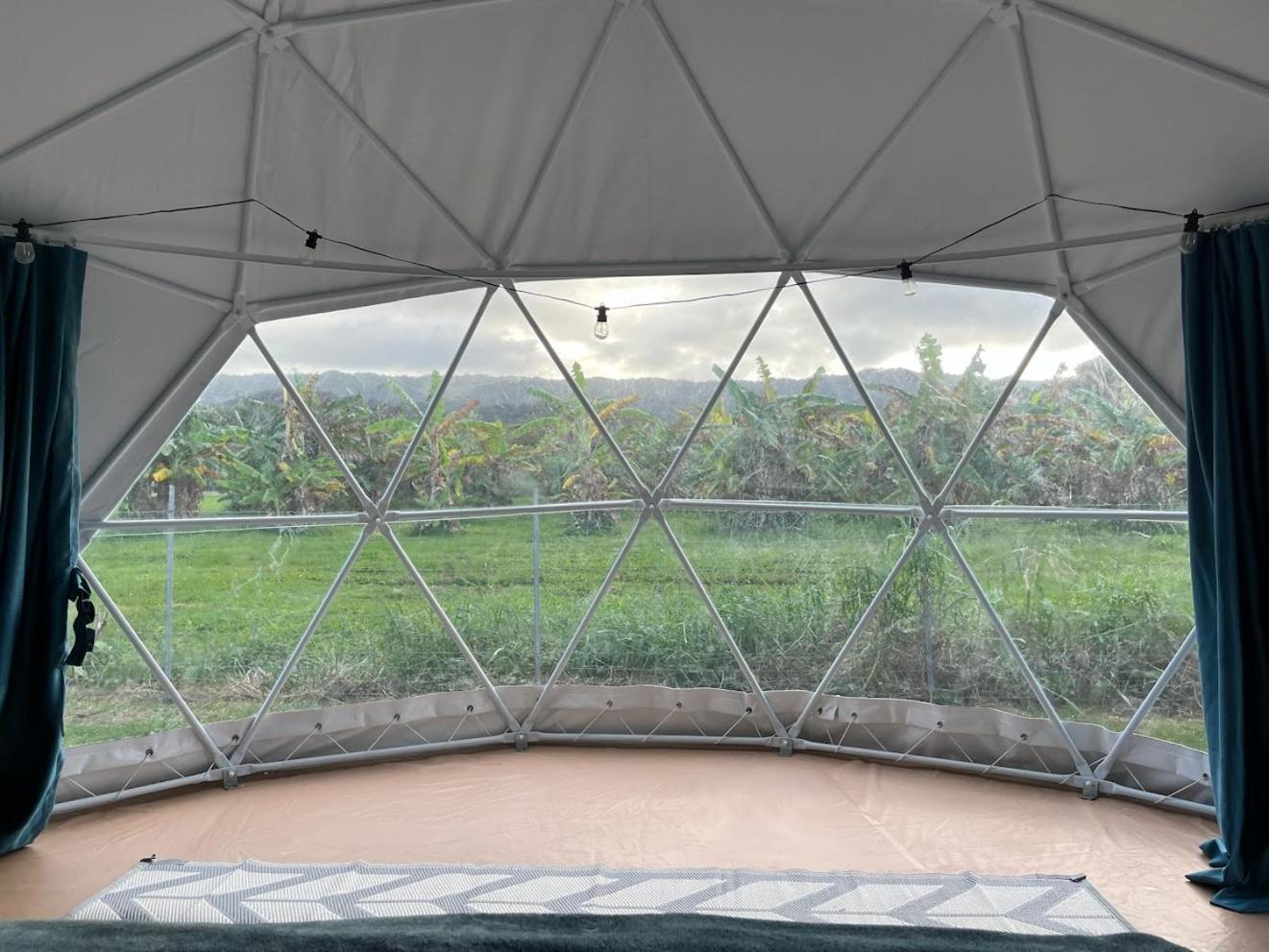 Spacious Dome Tent Glamping North Shore Oahu Laie